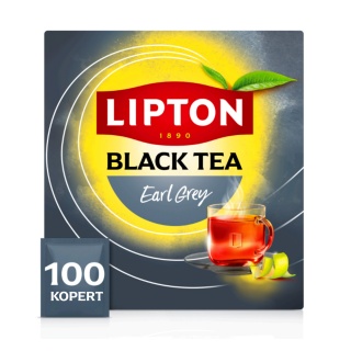 Herbata LIPTON Feel Good Selection, Energise, Earl Grey, 100 kopert, 200g