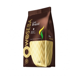 Kawa WOSEBA CAFE BRASIL, ziarnista, 250 g, Kawa, Artykuły spożywcze