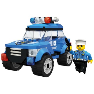 KLOCKI BLOCKI MYPOLICE RADIWÓZ PATROLOWY 6178, Podkategoria, Kategoria