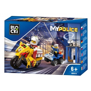 KLOCKI BLOCKI MYPOLICE RADIOWÓZ PATROLOWY 6185, Podkategoria, Kategoria