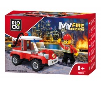 KLOCKI BLOCKI MYFIRE WÓZ GAŚNICZY 8196, Podkategoria, Kategoria