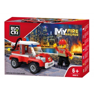 KLOCKI BLOCKI MYFIRE WÓZ GAŚNICZY 8196, Podkategoria, Kategoria