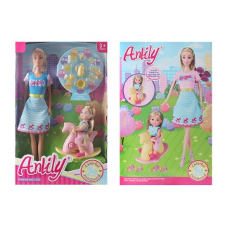 LALKA 30CM Z DZIECKIEM 0085, Podkategoria, Kategoria