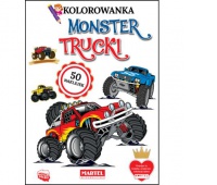 KOLOROWANKA MONSTER TRUCKI Z NAKLEJKAMI, Podkategoria, Kategoria