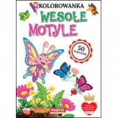 KOLOROWANKA WESOŁE MOTYLE Z NAKLEJKAMI, Podkategoria, Kategoria