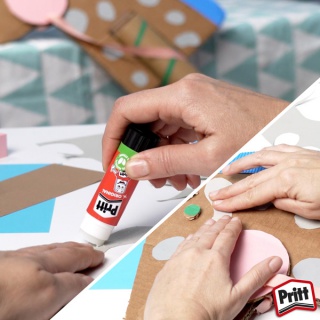 Klej w sztyfcie PRITT ORIGINAL, 20g, biały, Kleje, Drobne akcesoria biurowe