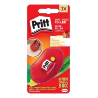 Klej w taśmie PRITT NON-PERMANENT, 8,4mm x 10m, blister, Kleje, Drobne akcesoria biurowe