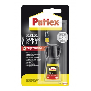 Glue with a brush SUPER PATTEX S.O.S., 5g
