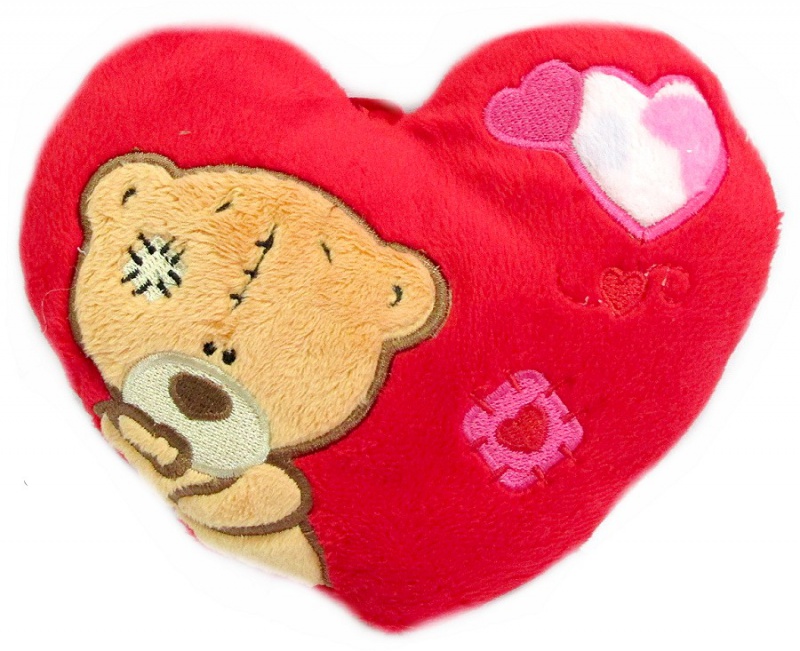 SERCE CZERWONE, MIS 15CM. S1167, Walentynki, Art. świąteczne i okolicznościowe