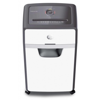 Niszczarka HP ONESHRED 24CC, ścinki, P-4, 24 kart., 30l, jasnoszara, Niszczarki, Urządzenia i maszyny biurowe
