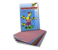 PAPIER KOLOROWY PASKI 25X35CM 10K.MIX 300GR., Podkategoria, Kategoria