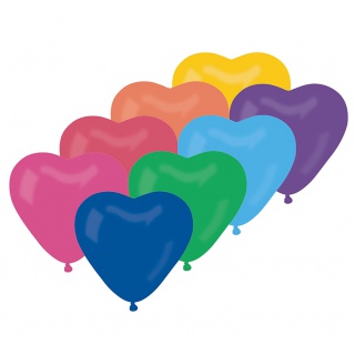 BALONY CR PASTEL SERCE BEZ NADRUKU RÓŻNOKOL./50/, Podkategoria, Kategoria