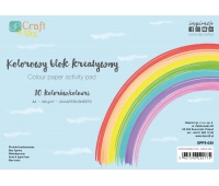 KOLOROWY BLOK KREATYWNY A4 180GR.10 KOL.20ARK., Podkategoria, Kategoria