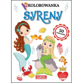 KOLOROWANKA SYRENY Z NAKLEJKAMI, Podkategoria, Kategoria