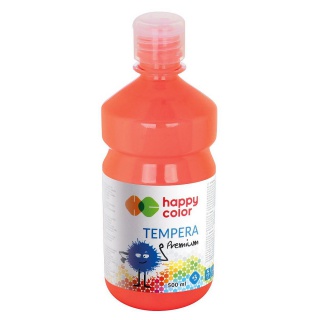 FARBA TEMPERA PREMIUM 500ml KORALOWY HAP.COL., Podkategoria, Kategoria