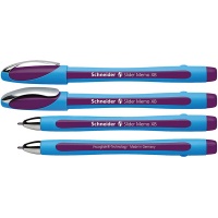 Długopis SCHNEIDER Slider Memo, XB, fioletowy