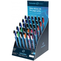 Display długopisów Slider Memo XB 30 szt. miks kolorów, Długopisy, Artykuły do pisania i korygowania