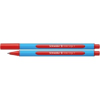Długopis Slider Edge F czerwony, Długopisy, Artykuły do pisania i korygowania