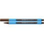 Długopis Slider Edge XB brązowy, Długopisy, Artykuły do pisania i korygowania