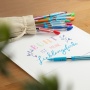 Długopis SCHNEIDER Slider Basic, F, niebieski, Długopisy, Artykuły do pisania i korygowania