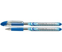 Długopis SCHNEIDER Slider Basic, M, niebieski, Długopisy, Artykuły do pisania i korygowania