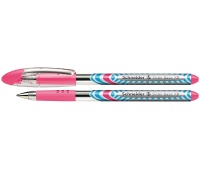 Długopis SCHNEIDER Slider Basic, XB, różowy, Długopisy, Artykuły do pisania i korygowania