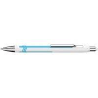 Długopis automatyczny Epsilon XB niebieski/biały, Długopisy, Artykuły do pisania i korygowania