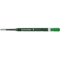 Wkład Gelion+ do długopisu SCHNEIDER, format G2, zielony, Długopisy, Artykuły do pisania i korygowania