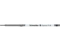 Wkład Express 75 do długopisu SCHNEIDER, B, format A2, czarny, Długopisy, Artykuły do pisania i korygowania