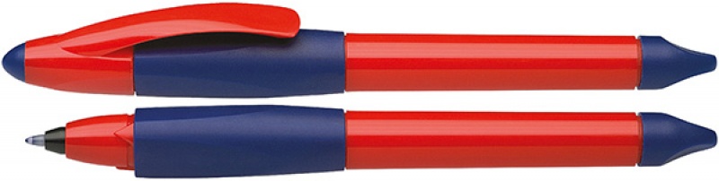 Speciaal Bek ingewikkeld Ballpoint pen SCHNEIDER Base Ball, M, blue/red - Eko biuro