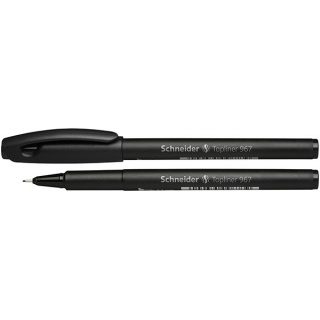 Cienkopis SCHNEIDER Topliner 967, 0,4 mm, czarny