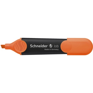 Zakreślacz SCHNEIDER Job, 1-5 mm, pomarańczowy, Textmarkery, Artykuły do pisania i korygowania