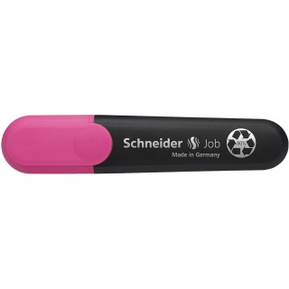 Zakreślacz SCHNEIDER Job, 1-5 mm, różowy, Textmarkery, Artykuły do pisania i korygowania