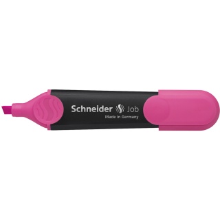 Zakreślacz SCHNEIDER Job, 1-5 mm, różowy, Textmarkery, Artykuły do pisania i korygowania