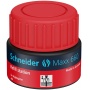 Stacja uzupełniająca SCHNEIDER Maxx 660, 30 ml, czerwony, Textmarkery, Artykuły do pisania i korygowania