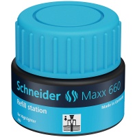 Stacja uzupełniająca SCHNEIDER Maxx 660, 30 ml, niebieski