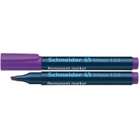 Permanent marker SCHNEIDER Maxx 133, beveled, 1-4mm, violet