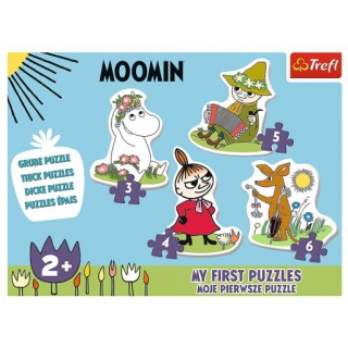 PUZZLE Baby Classic - Wesole Muminki, Podkategoria, Kategoria
