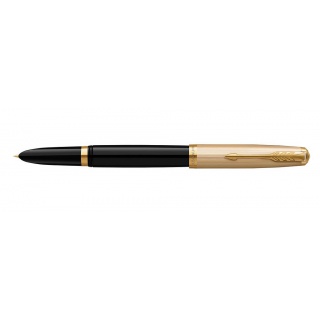  PARKER 51 DELUXE CZARNE GT WIECZNE PIÓRO, Pióra wieczne, Art. do pisania i korygowania