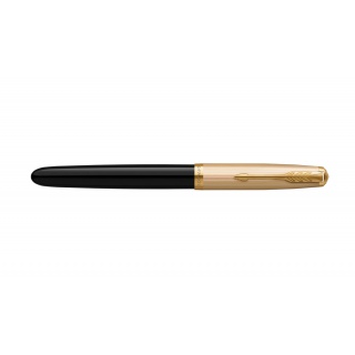  PARKER 51 DELUXE CZARNE GT WIECZNE PIÓRO, Pióra wieczne, Art. do pisania i korygowania