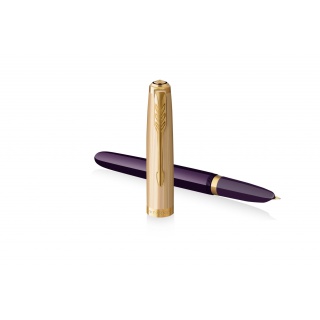 PIÓRO WIECZNE PARKER 51 DELUXE PLUM GT, Pióra wieczne, Art. do pisania i korygowania