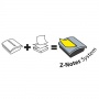 Ekologiczne karteczki samoprzylepne Post-it® Z-Notes (R330-1B), 76x76mm, 6 bl. x 100 kart., żółte, Bloczki samoprzylepne, Papier i etykiety