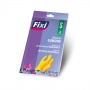 Rękawice gumowe FIXI, rozmiar S, 1 para, żółte, Rękawice, Ochrona indywidualna