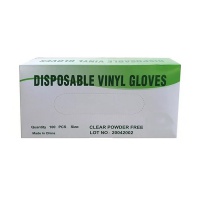 Vinyl gloves, STELLA, 100 pcs, L, white