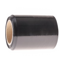 Stretch film OFFICE PRODUCTS MINI RAP, 0.25 kg gross, width 100mm, thickness 23 µm, black
