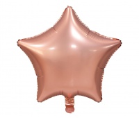 BALON FOLIOWY "GWIAZDA" MATOWA RÓŻOWO-ZŁOTA 19" BALON FOLIOWY "GWIAZDA" MATOWA RÓŻOWO-ZŁOTA 19", Podkategoria, Kategoria