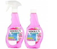 SIDOLUX PŁYN CRYSTAL DO SZYB FLOWER 500ml+ZAPAS, Podkategoria, Kategoria