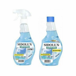SIDOLUX PŁYN CRYSTAL DO SZYB ARTCIC 500ml+ZAPAS, Podkategoria, Kategoria