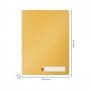 Folder A4 z 3 przegródkami Leitz Cozy, Teczki płaskie, Archiwizacja dokumentów