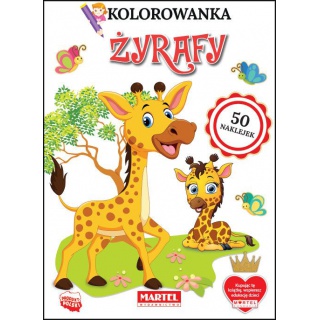 KOLOROWANKA ŻYRAFA Z NAKLEJKAMI, Podkategoria, Kategoria